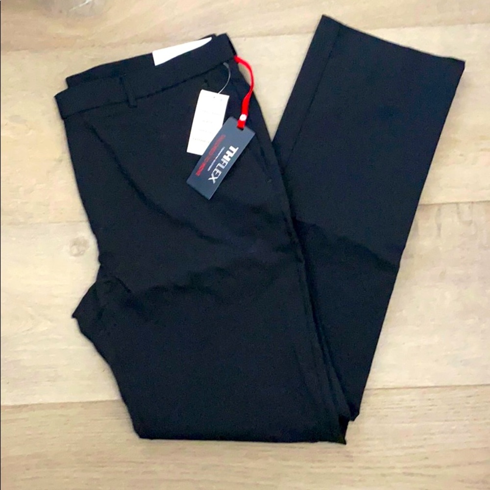 NWT Tommy Hilfiger Black Stretch Pant, Size36x32